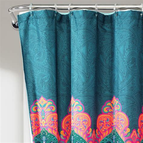 boho shower curtain target|bohemian style shower curtains.